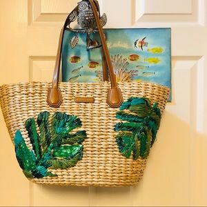 Michael Kors Straw purse